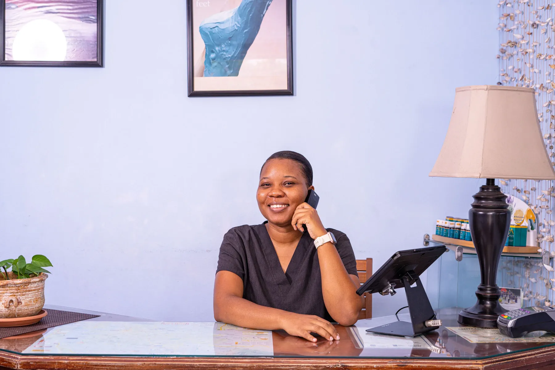 Judine Findlay Perry, Senior Massage Therapist at Touch Therapies Antigua