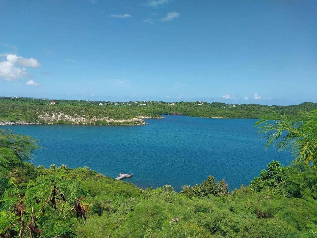 Antiguan beach at golden hour